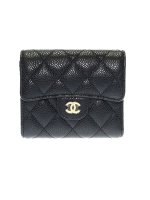 CHANEL マトラッセ三つ折り財布